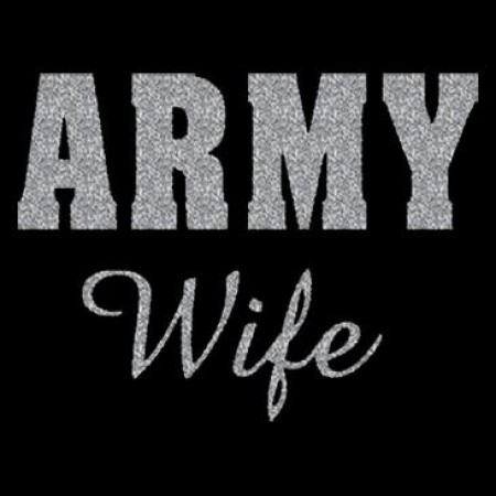 Army Wife Glitter